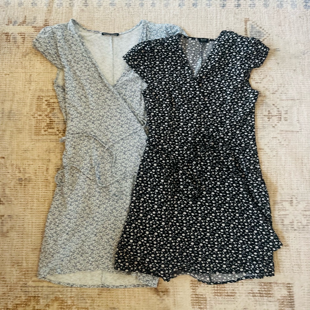 2 Brandy Melville Wrap Dresses